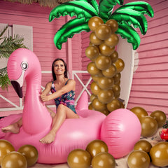 Sratte palm leaves balloons as durable party props