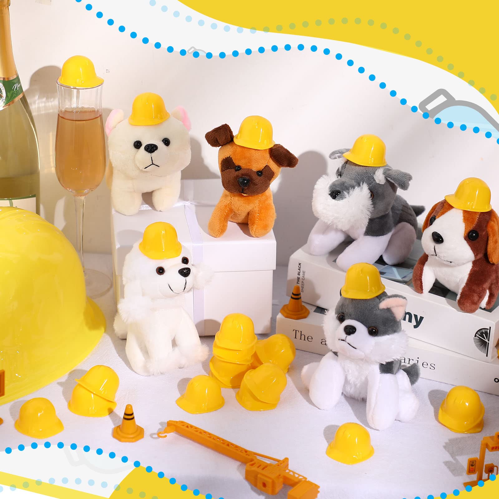 Sratte plastic hats fit dolls for cute head decorations