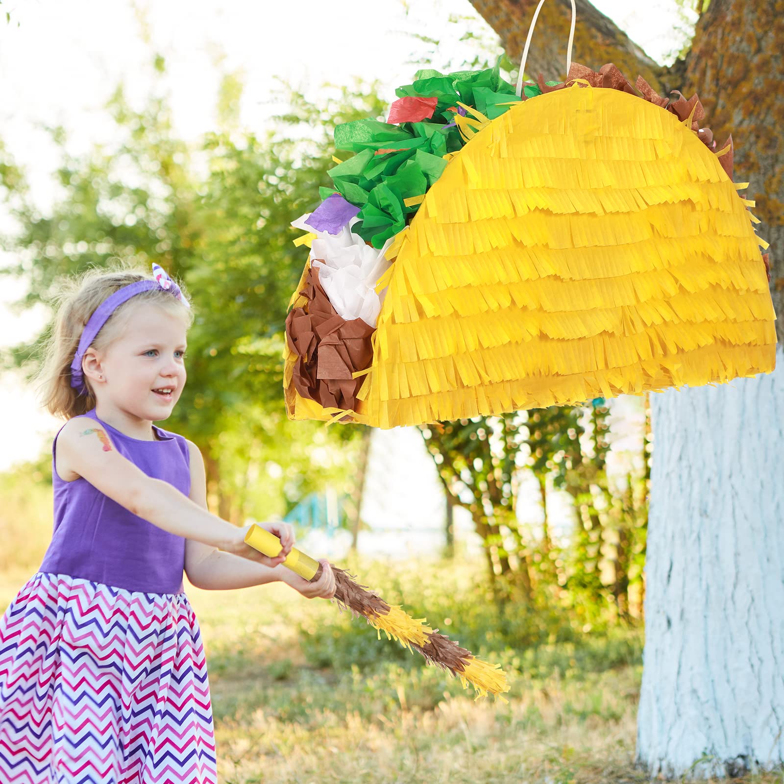 Sratte fiesta pinata for Cinco de Mayo with bold colors to spark excitement.
