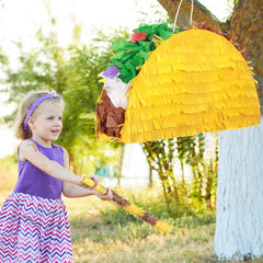 Sratte fiesta pinata for Cinco de Mayo with bold colors to spark excitement.