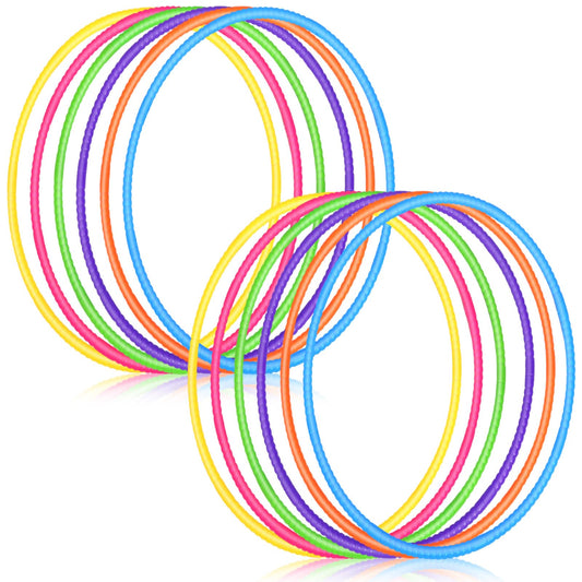 Sratte 12-piece toy hoop set with colorful modular blocks for kids' play