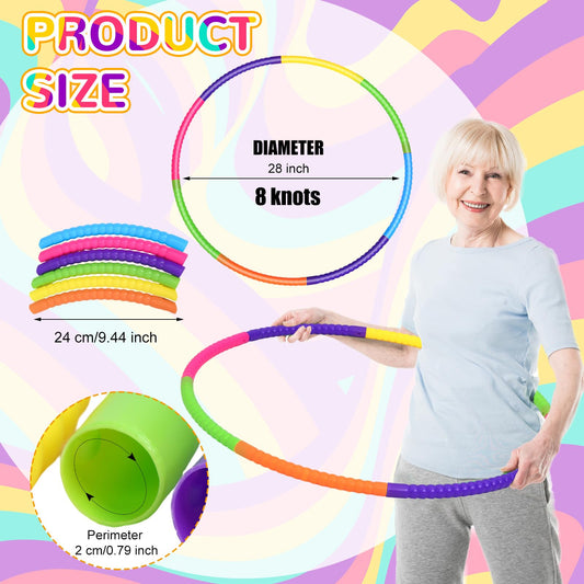 Sratte Toy Hoop with removable blocks for compact storage and easy setup