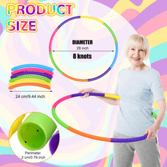 Sratte Toy Hoop with removable blocks for compact storage and easy setup