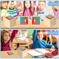 SRENJU SINU Tangram provides boredom-busting activity for parties or classrooms