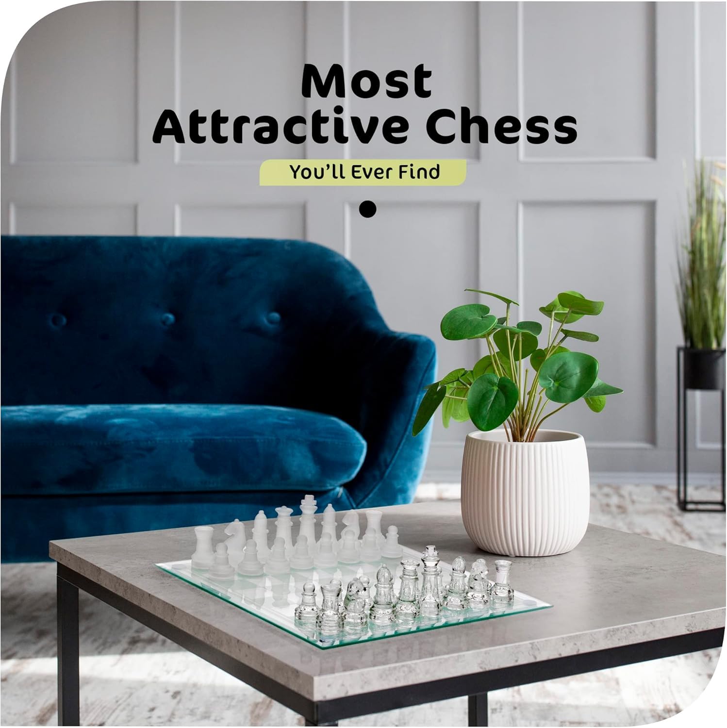 Srenta set elevates coffee-table décor during gatherings and game nights