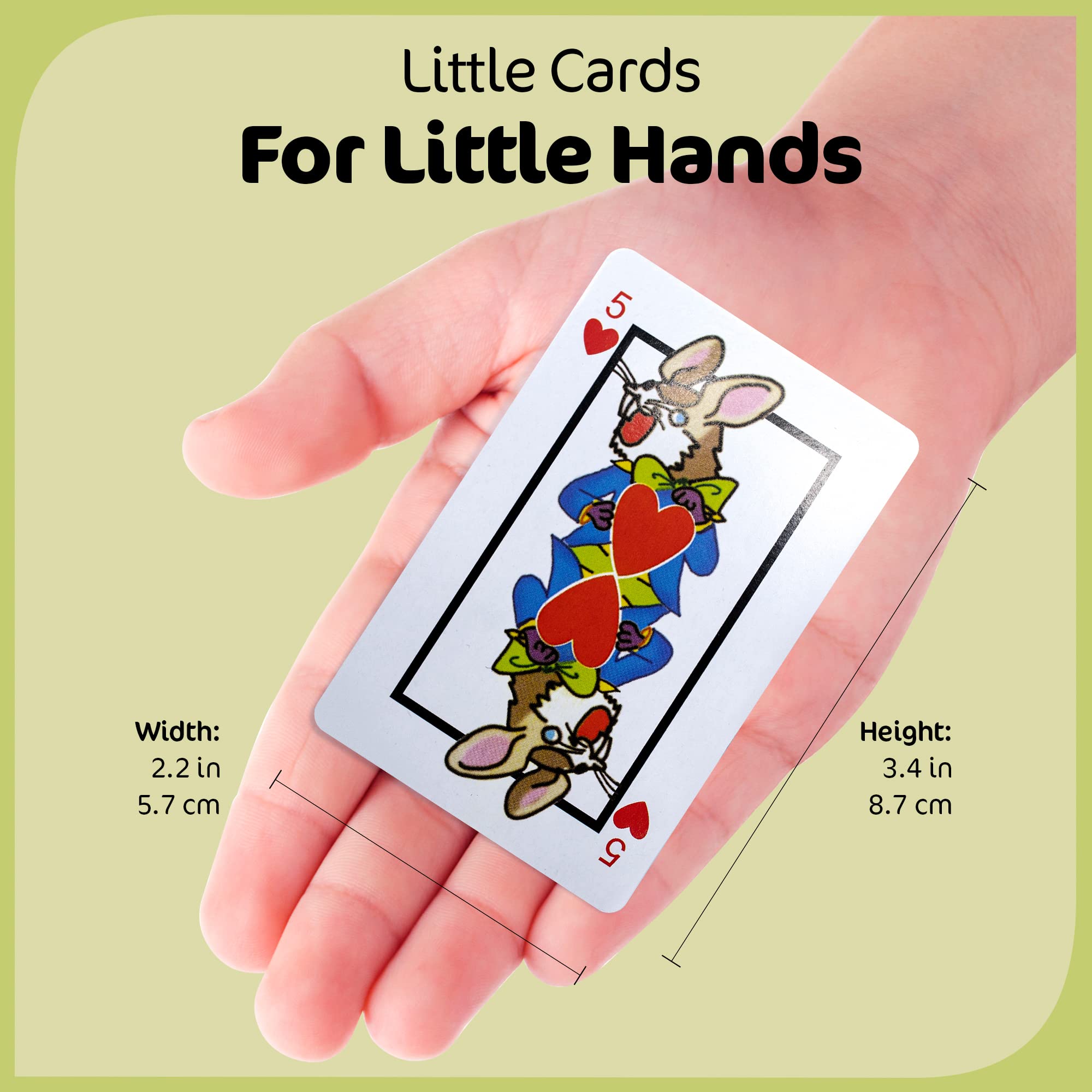 Srenta Go Fish deck encouraging turn-taking and simple play