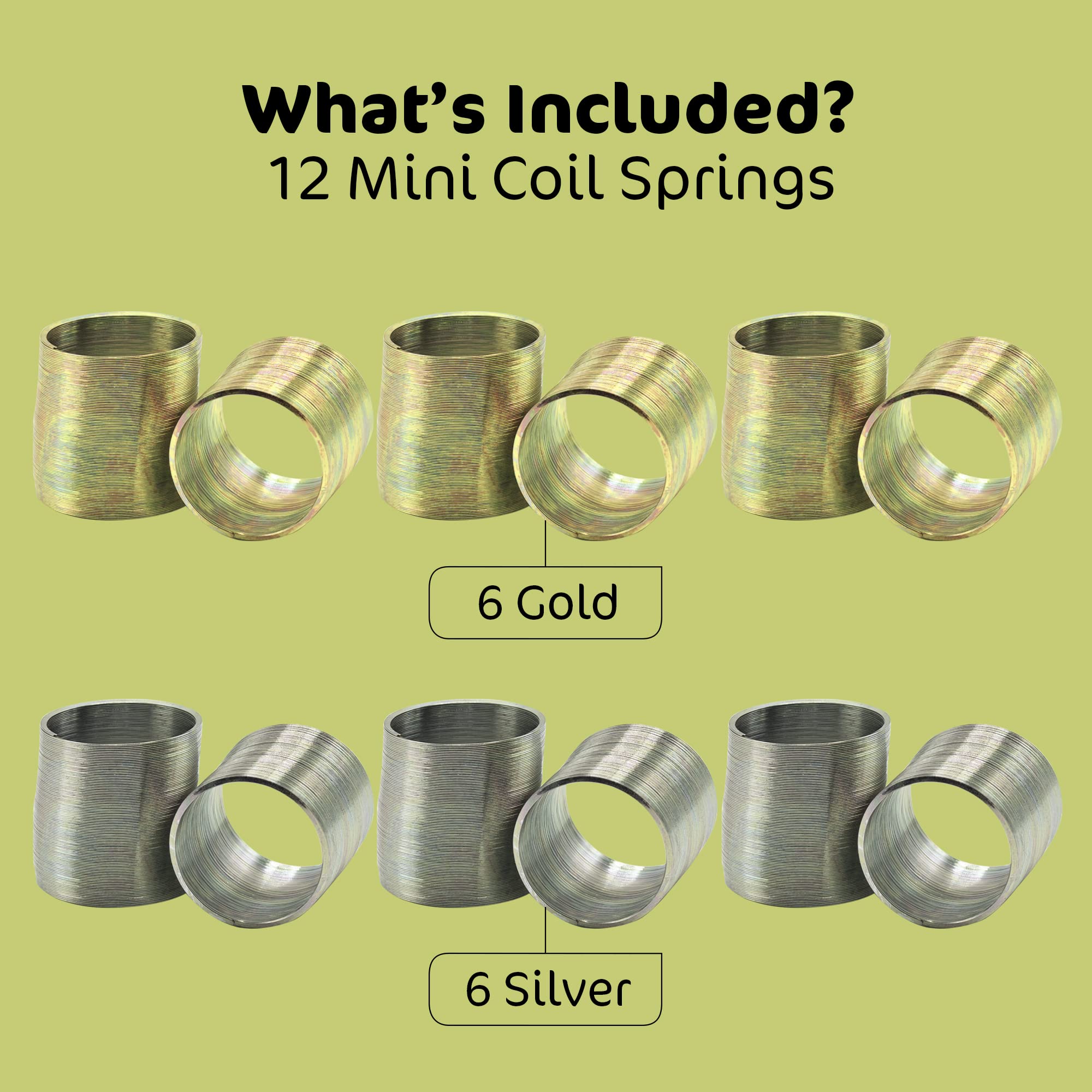 Srenta compact party prize springs for giveaways and fun.