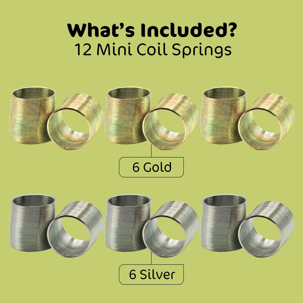 Srenta compact party prize springs for giveaways and fun.