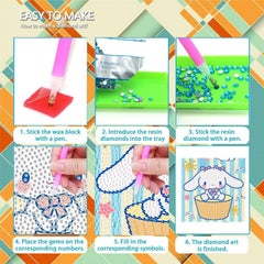Sretoul 6x6 inch designs enable quick, satisfying creative play.
