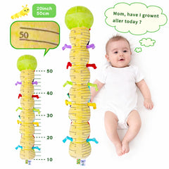 SRICH caterpillar toy belly chart helps you track growth during playtime