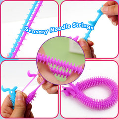 Srmayyi fidget strings at desk to relieve tension between tasks
