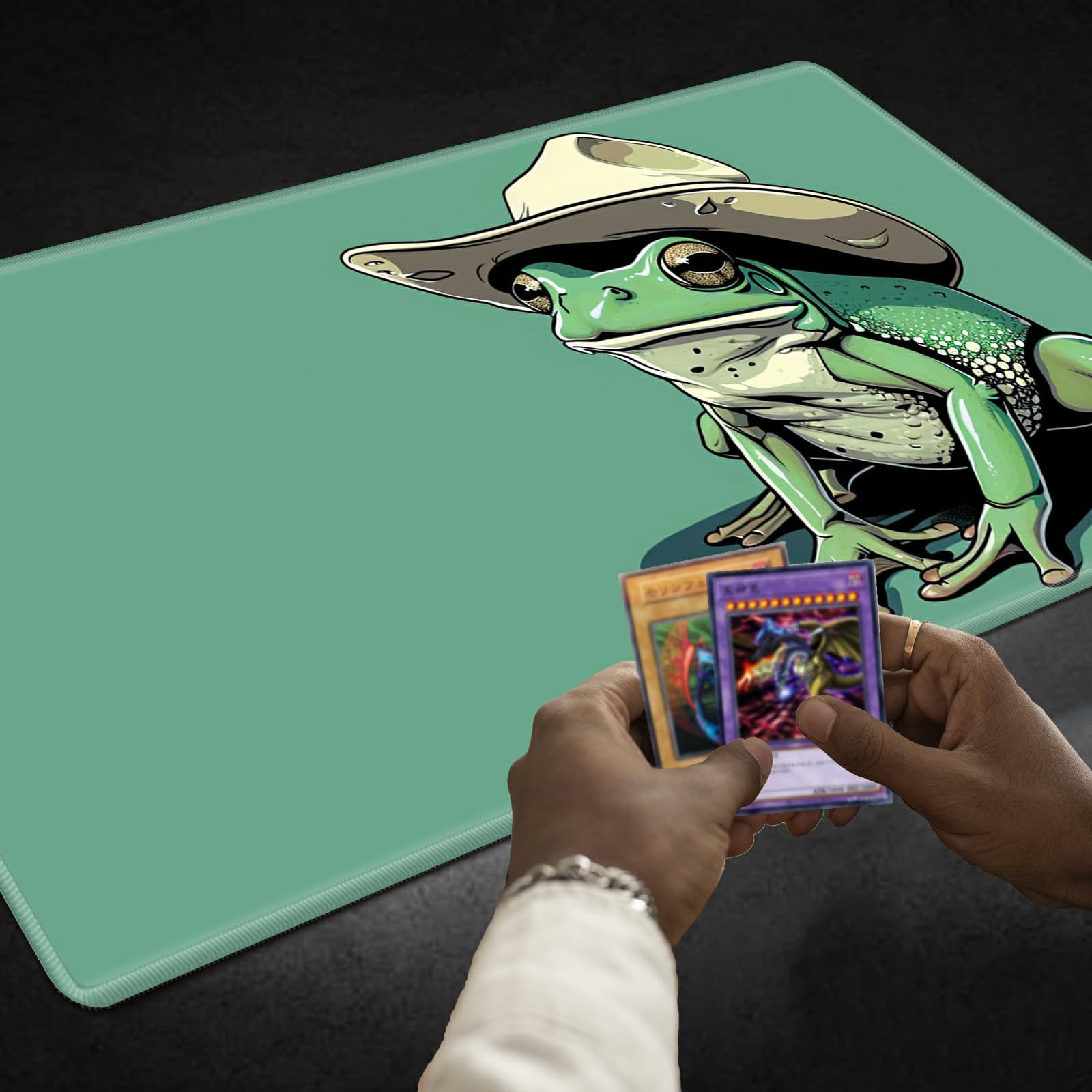 SROJDHFJB Green frog design adds playful style to sessions.