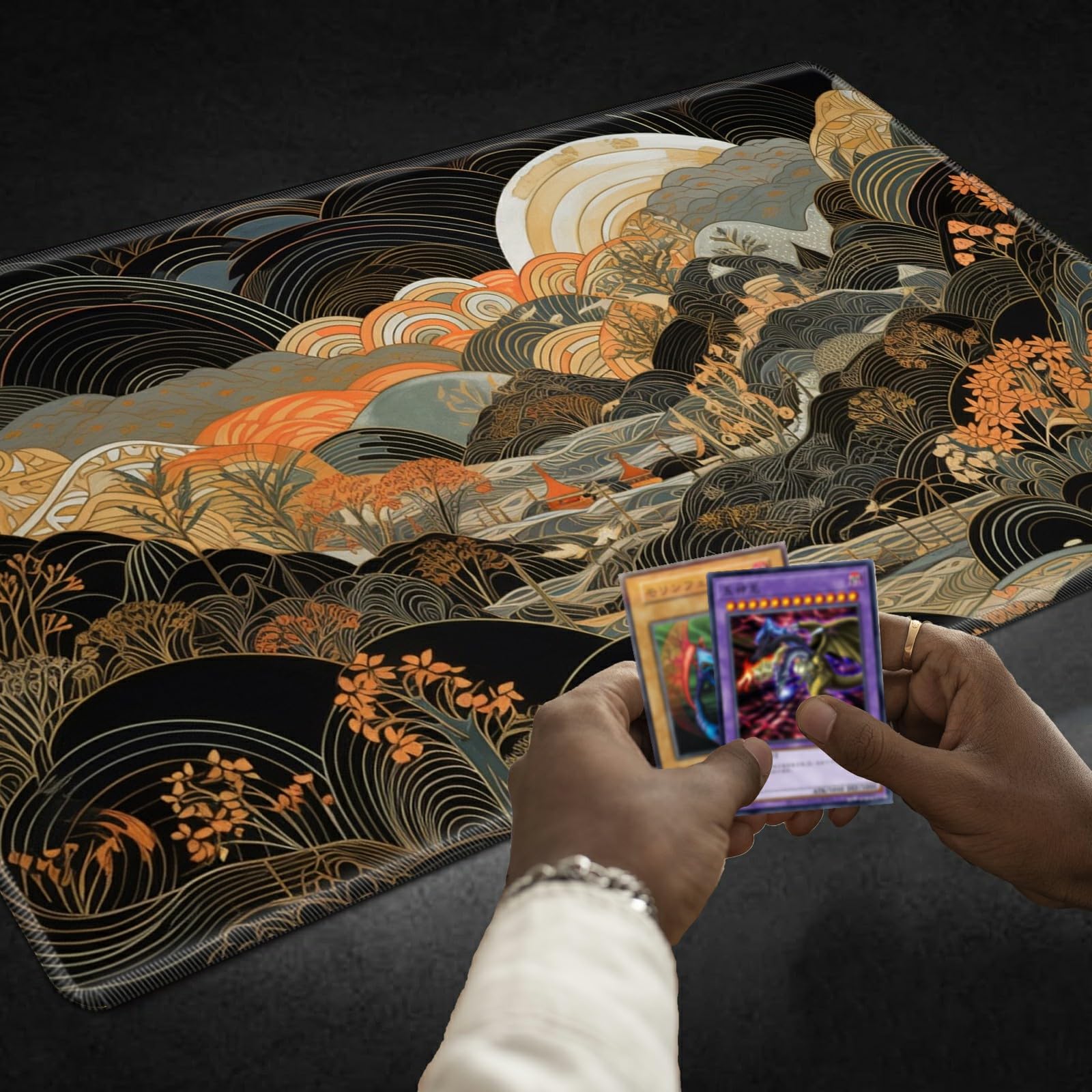 SROJDHFJB Japanese abstract art design enhances tabletop aesthetics.