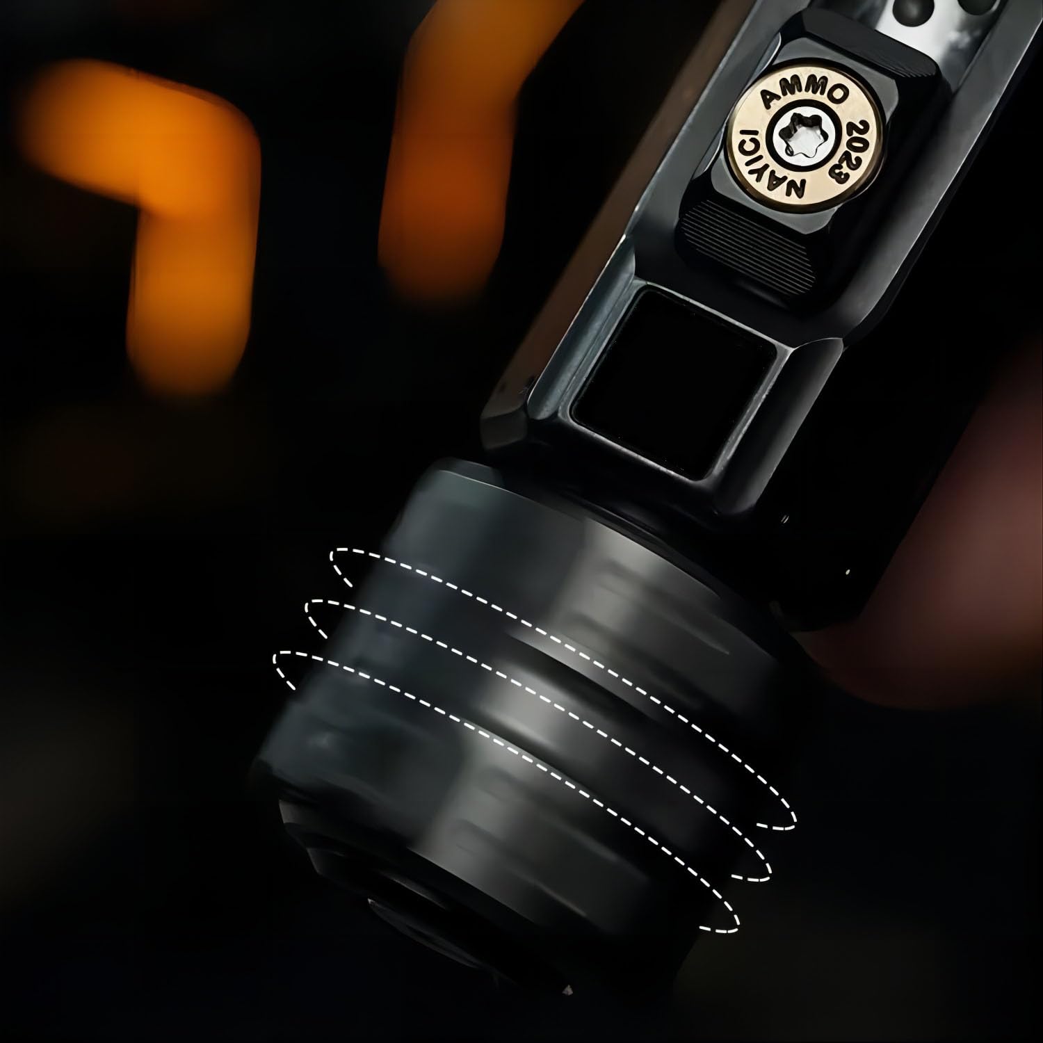 SRTODTG smooth surface finish on aluminum alloy feels refined.