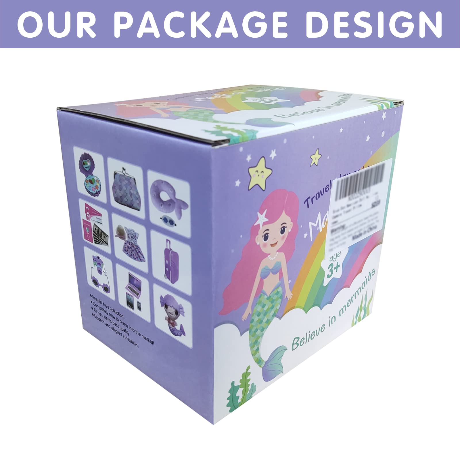Srua Don doll hat with mermaid theme accessory for creative outfits