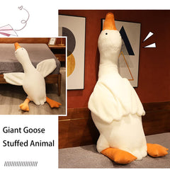 Srutirbo 63in goose plush ideal as a nap pillow on sofa or bed