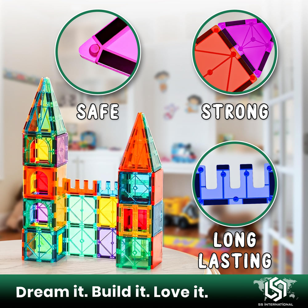 SS INTERNATIONAL bright colors boost visual interest and stem learning.