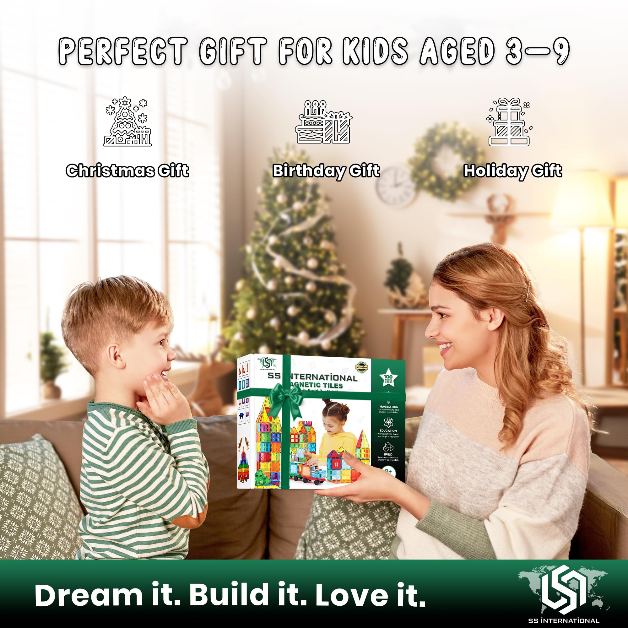 SS INTERNATIONAL gift-ready packaging makes a thoughtful present for birthdays.
