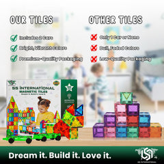 SS INTERNATIONAL premium storage box for organized, portable tile play.