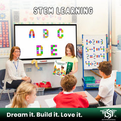SS INTERNATIONAL tiles feature smooth edges and non-toxic materials for safe exploration.