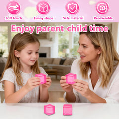 Ssqauvig three-color set image shows pink blue and purple options