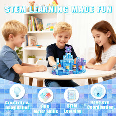 SSAWER blocks enhance fine motor skills during hands-on play.
