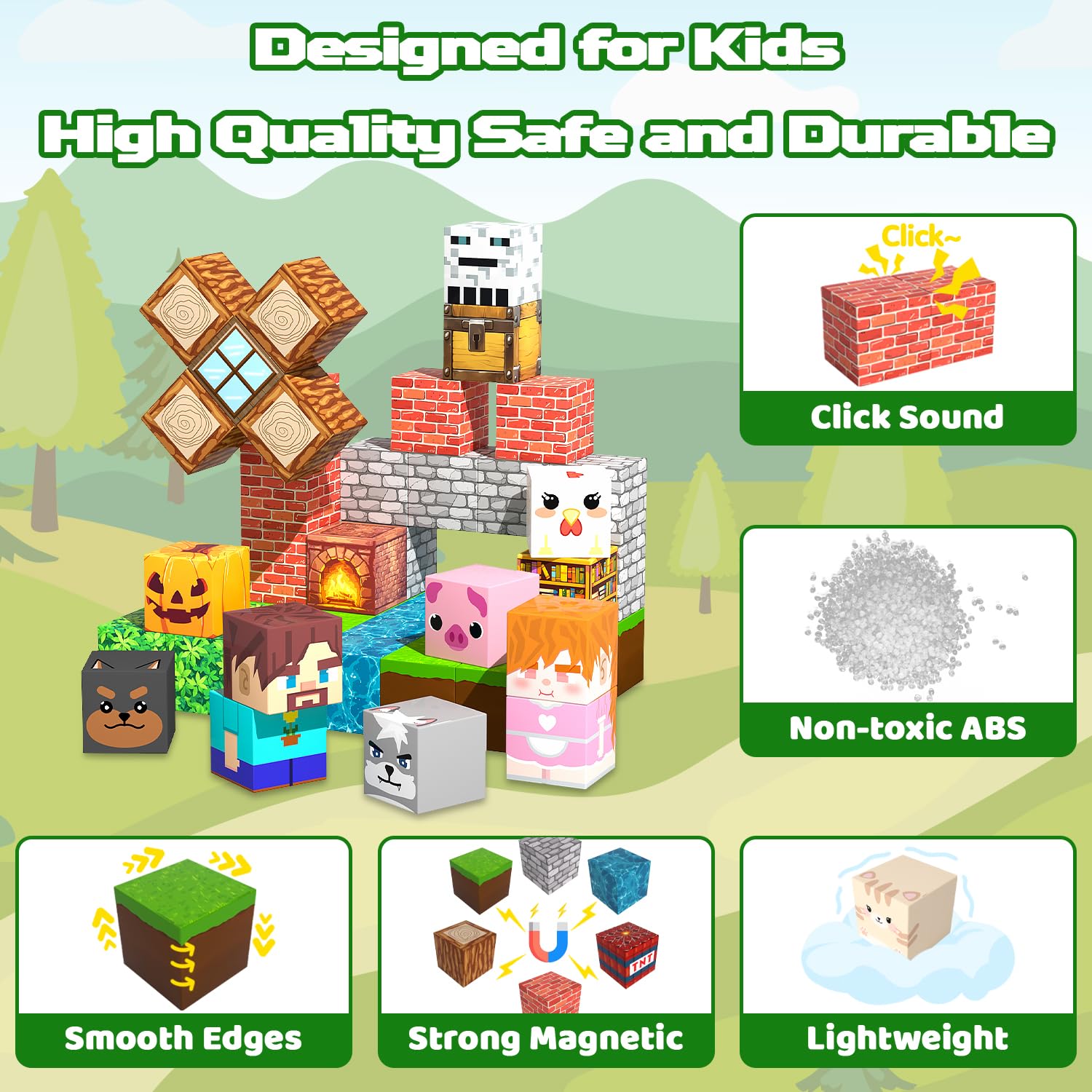 SSAWER instruction booklet showing pattern based builds