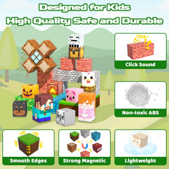 SSAWER instruction booklet showing pattern based builds