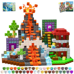 SSAWER magnetic blocks 150pcs set for open-ended STEM play.