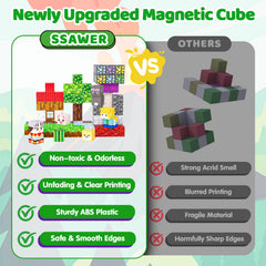 Colorful ABS blocks from SSAWER designed for safe play.