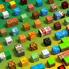 SSAWER blocks inspire creative stacking and open-ended play.