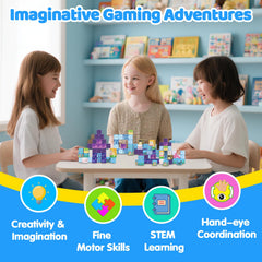 SSAWER magnetic blocks gift-ready—great present for birthdays or holidays