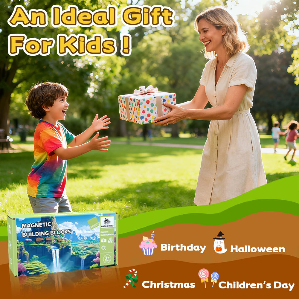 SSAWER blocks showcased as a holiday-friendly activity for family time