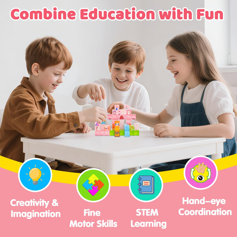 SSAWER screen-free toy for summer play encourages creative building and family bonding.
