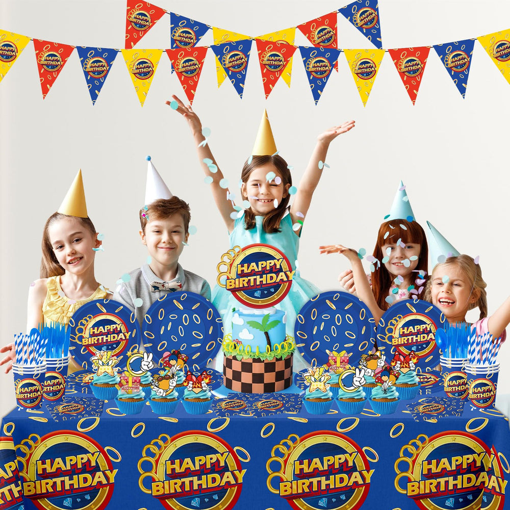 SSJAPYQV 7-inch plates pack for kid-friendly servings