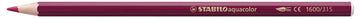STABILO Aquarellable ARTY pencils used wet-on-dry to blend colors.