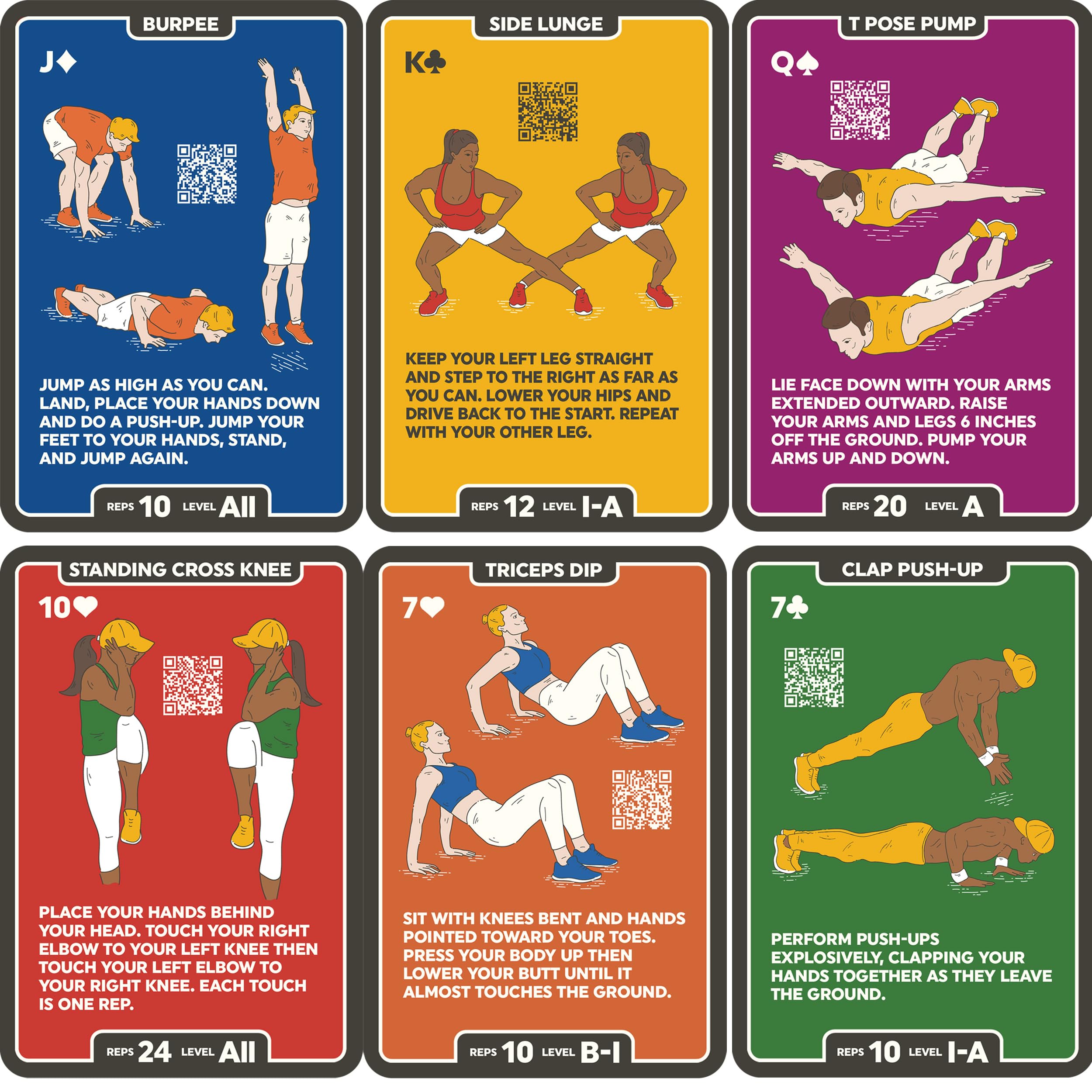 Stack 52 video instructions accessible by smartphone for guided workouts.