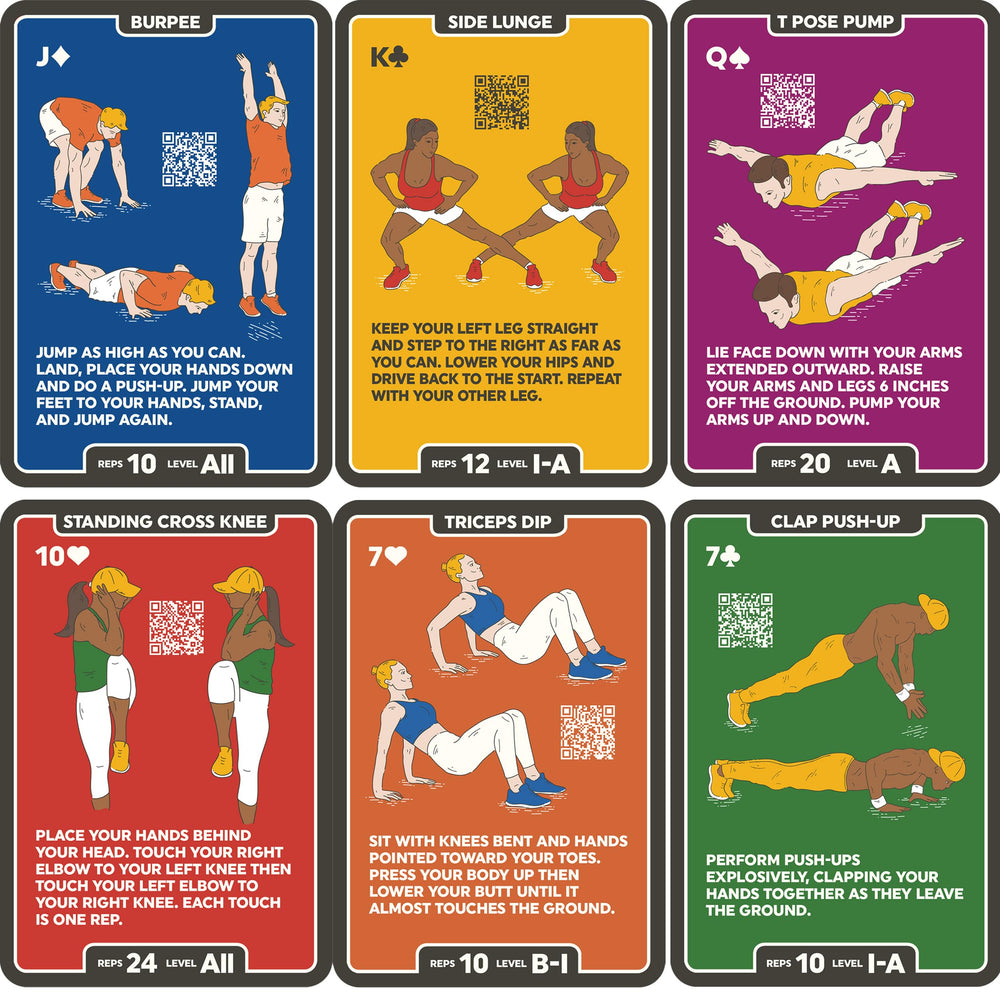 Stack 52 video instructions accessible by smartphone for guided workouts.