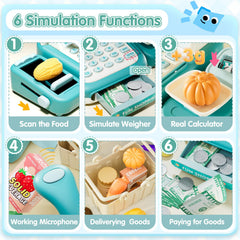 STACTCUTE weighing scale supports pretend pricing and precise measurements.