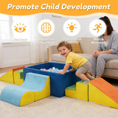 STAOLENE soft foam blocks ready for versatile assembly and setup