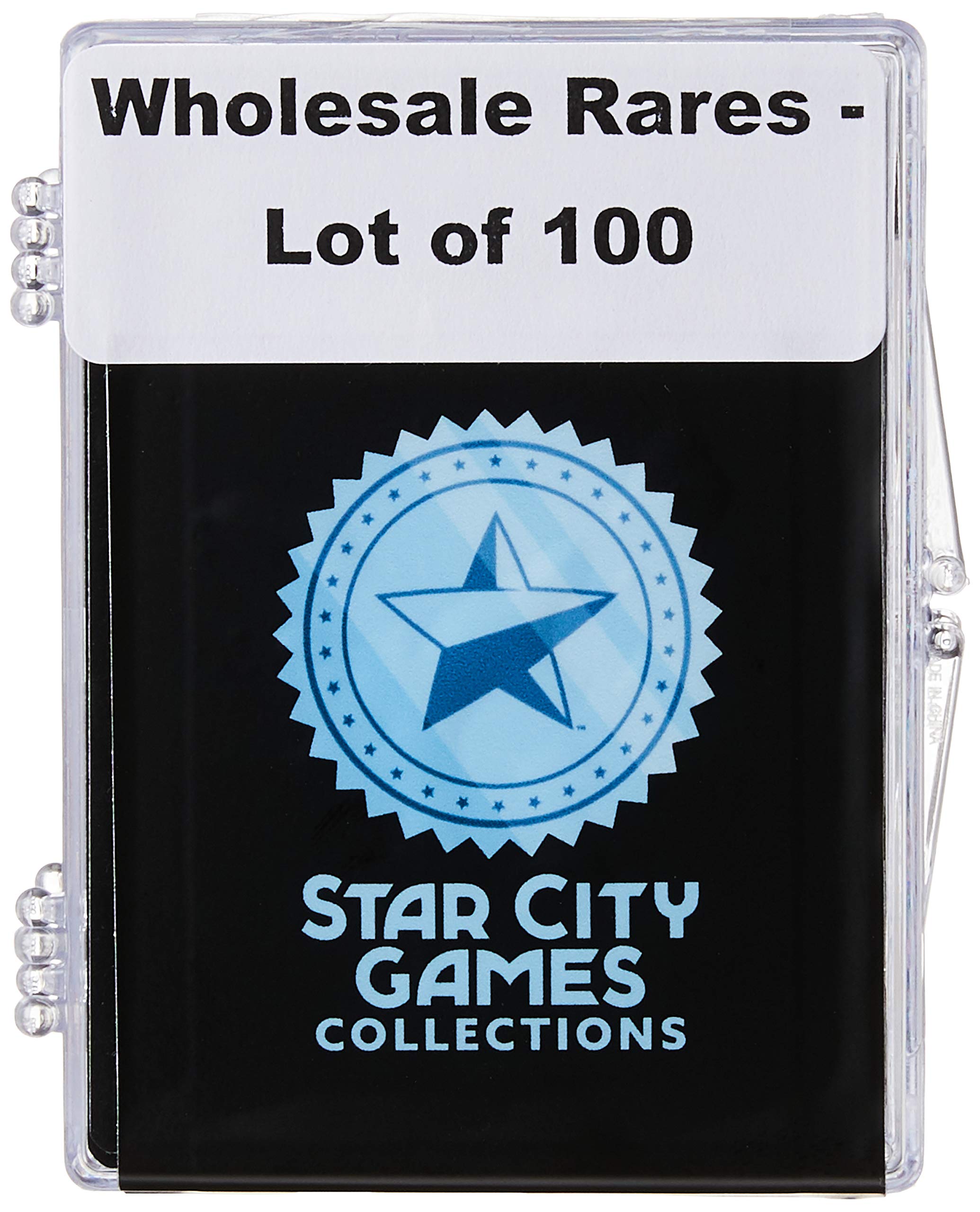 Star City Games 100-assorted Magic rares spread for collection growth and casual play.