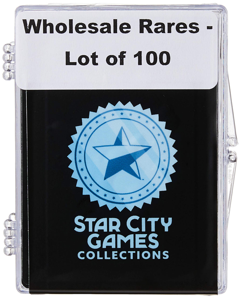 Star City Games 100-assorted Magic rares spread for collection growth and casual play.