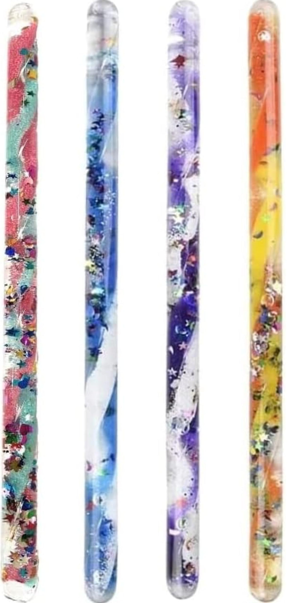 Star Magic jumbo spiral glitter wand 12-5inch with twinkling swirl for creative play