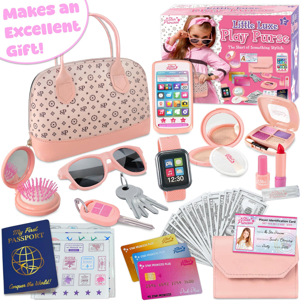 Star Princess passport and credit cards: authentic travel pretend play for storytelling.