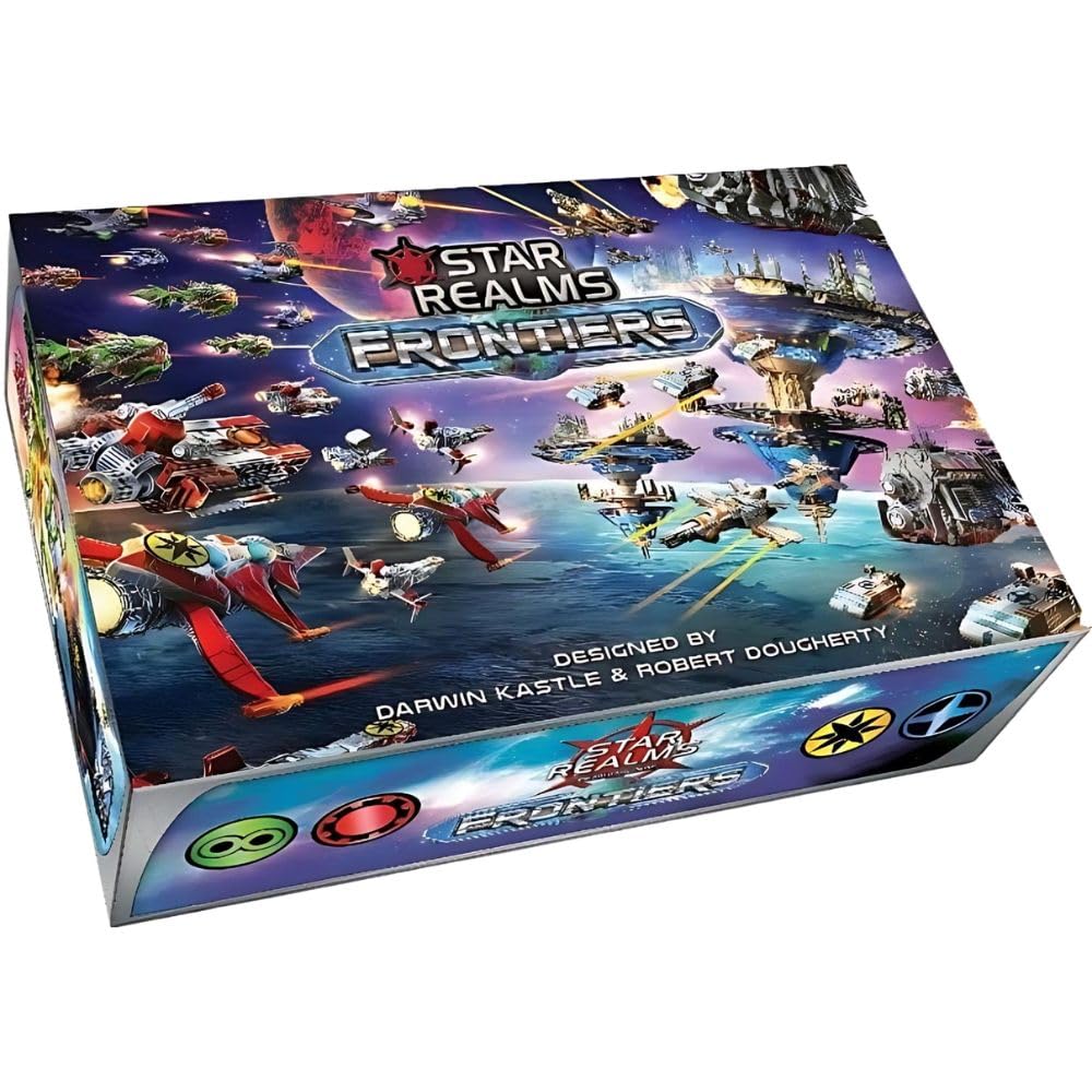 Star Realms Frontiers expansion cards shown for extra depth and dynamic fleet interactions