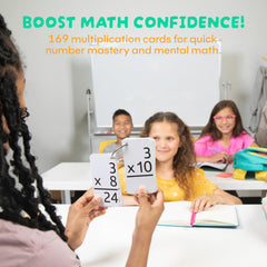 Star Right flash cards with large-print digits for easy reading