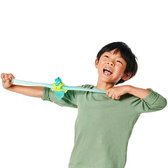 Star Shadow stretches up to three times its size for action poses.