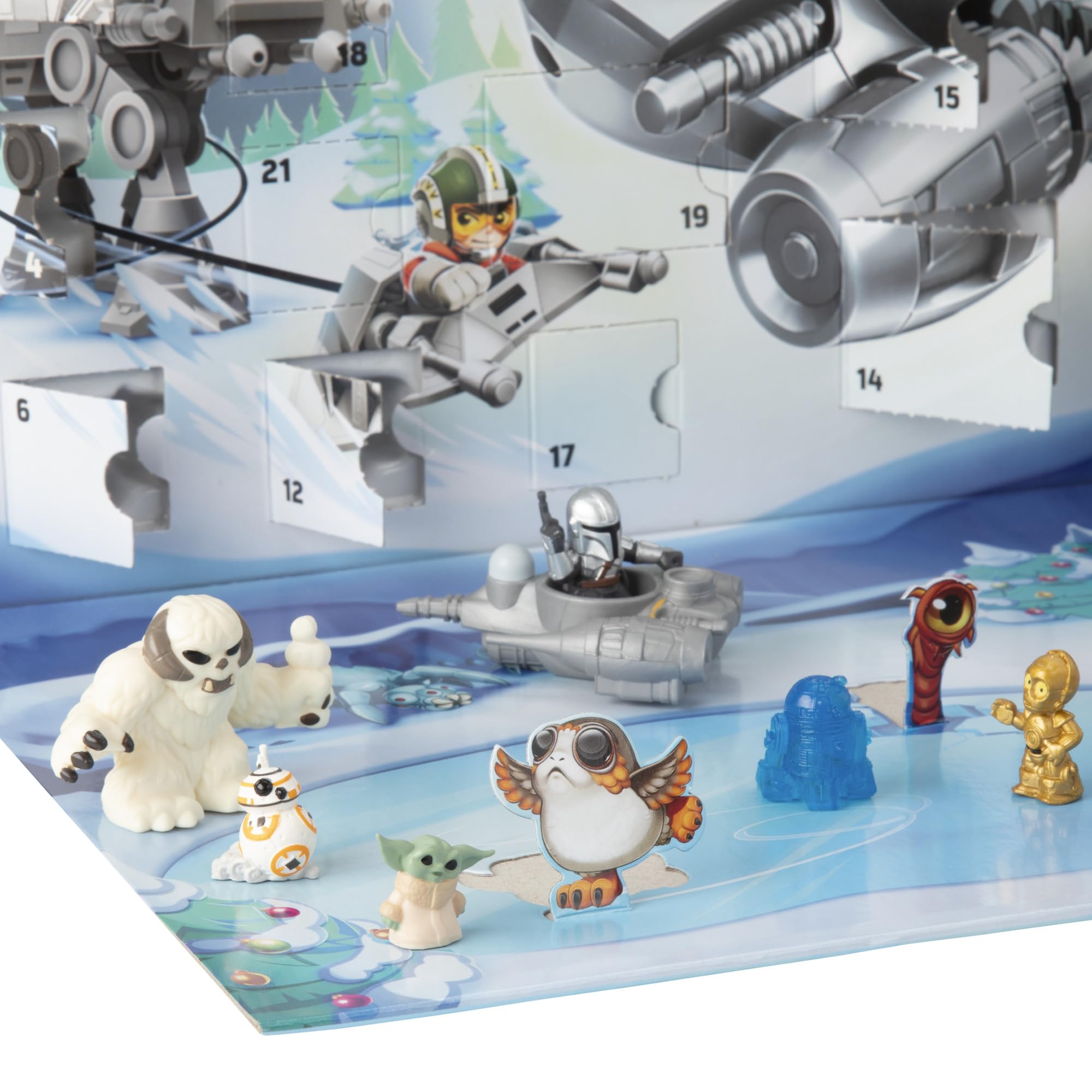 STAR WARS Grogu mini figure highlighted as a cute collectible