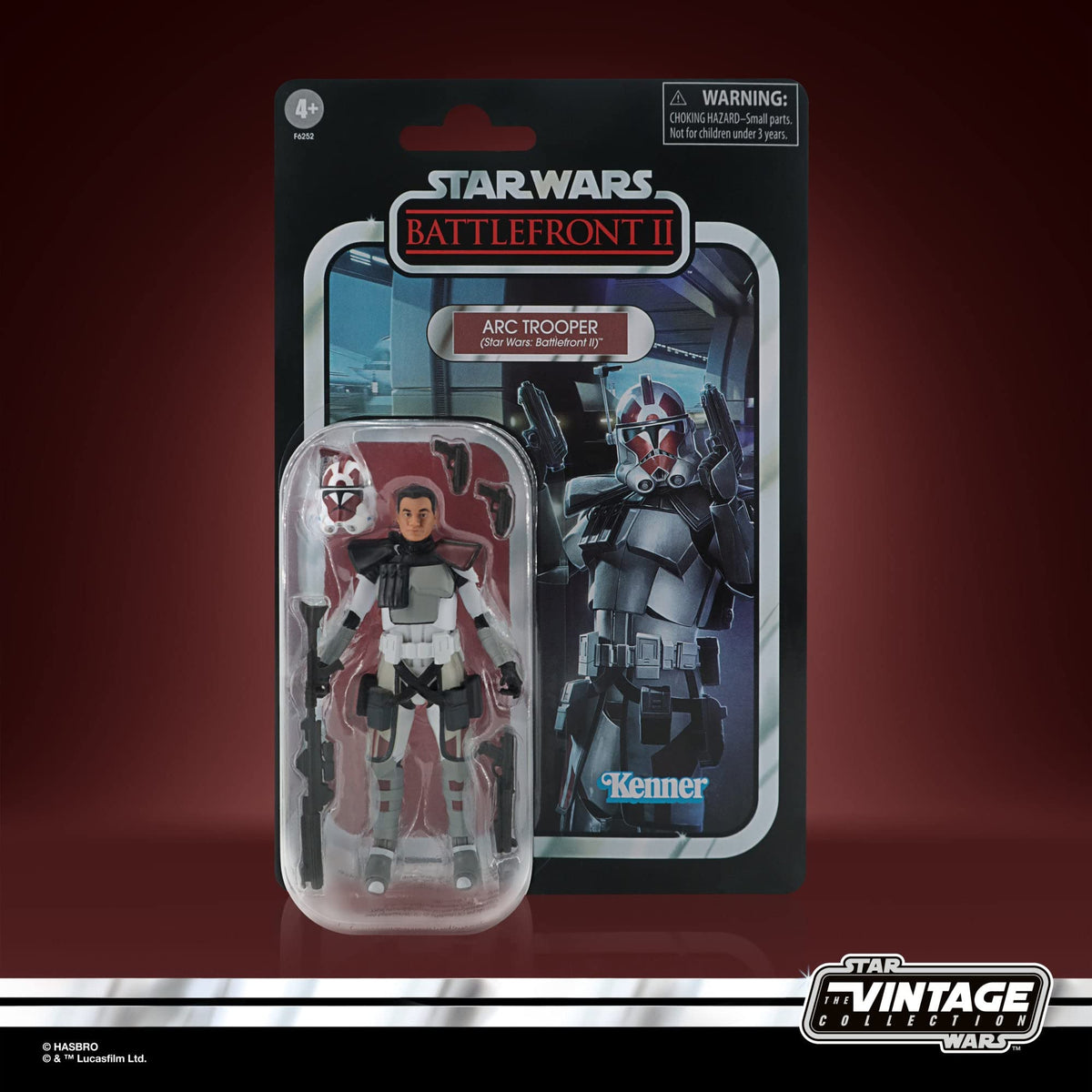 STAR WARS ARC TROOPER figure with Battlefront II deco for display and play.
