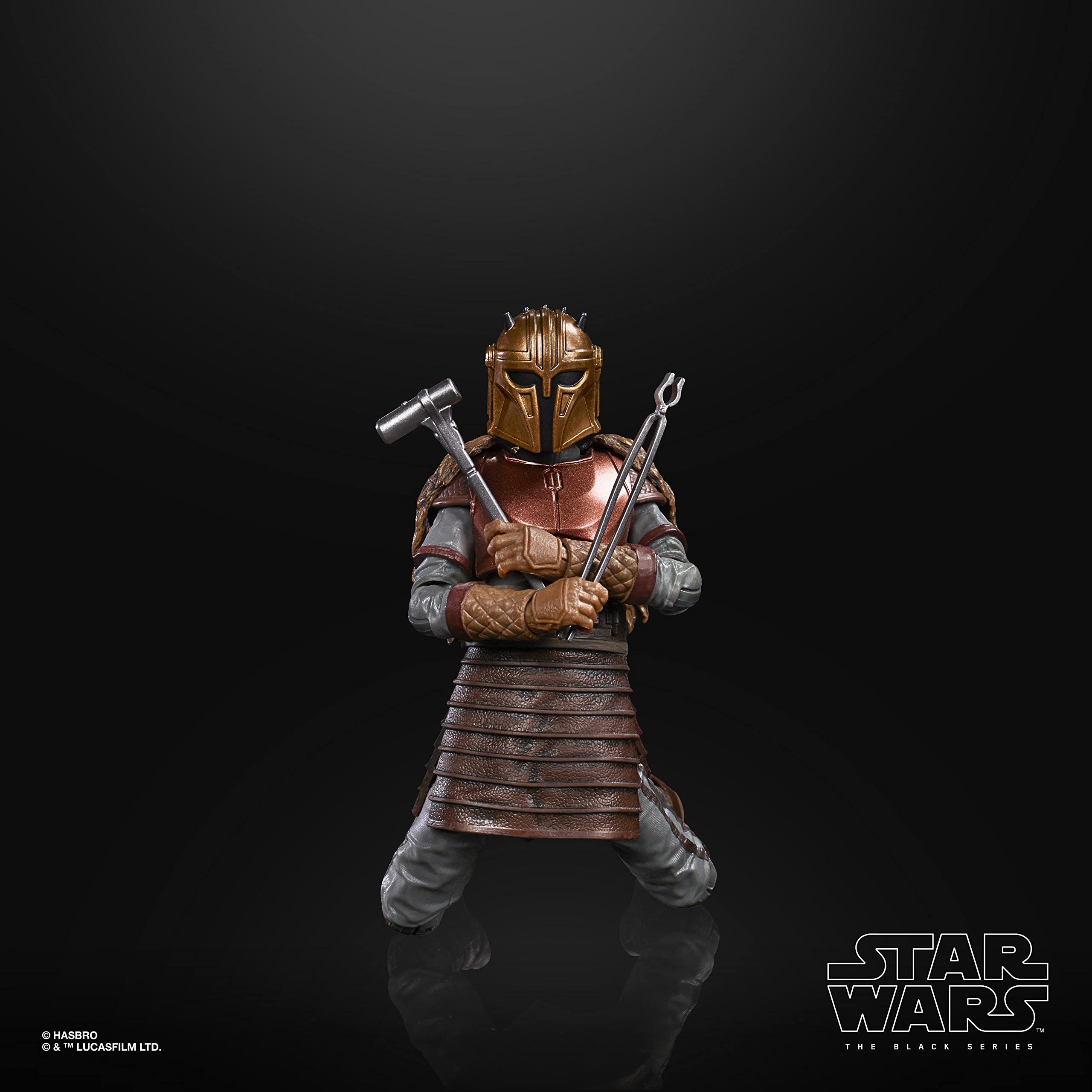 STAR WARS The Armorer figure detail highlight for collectors and display.